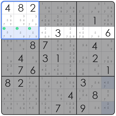 locked candidate sudoku